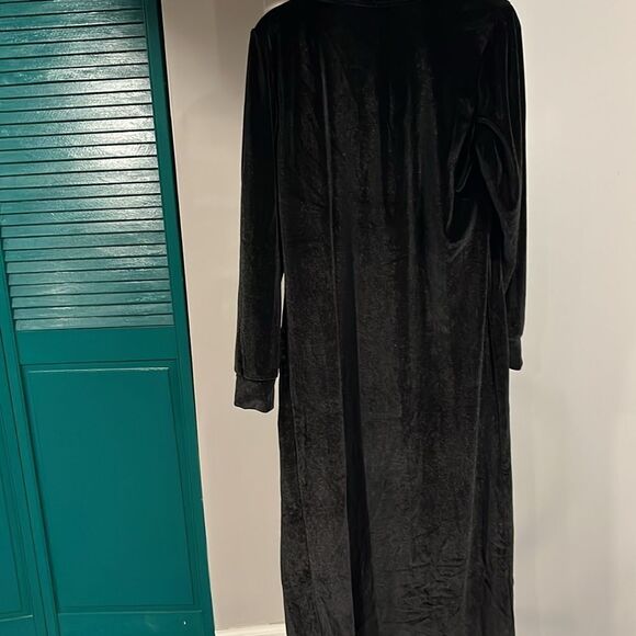 NWT Open Front Long Sleeve Coat - black in small - Picture 6 of 6